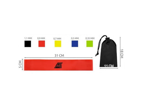 Set posilňovacích gúm 3/5ks