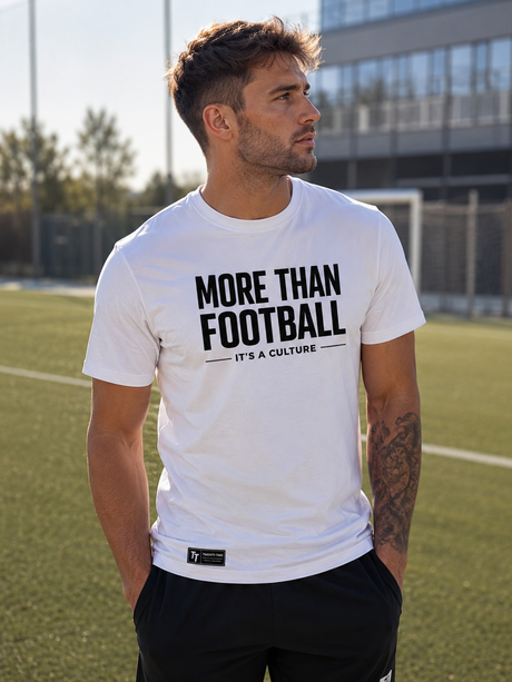 Tričko MORE THAN FOOTBALL biela